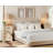 Laziza 32-inch Tall Nightstand with Adjustable Shelf and Drawer (Set of 2)-180505000-182185251