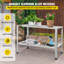Banc de rempotage en alliage d'aluminium