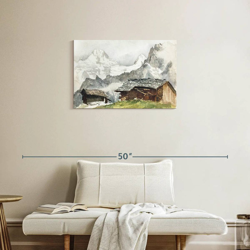 Lilith Chalets Breithorn Murren 1870, H 20 po x l 30 po