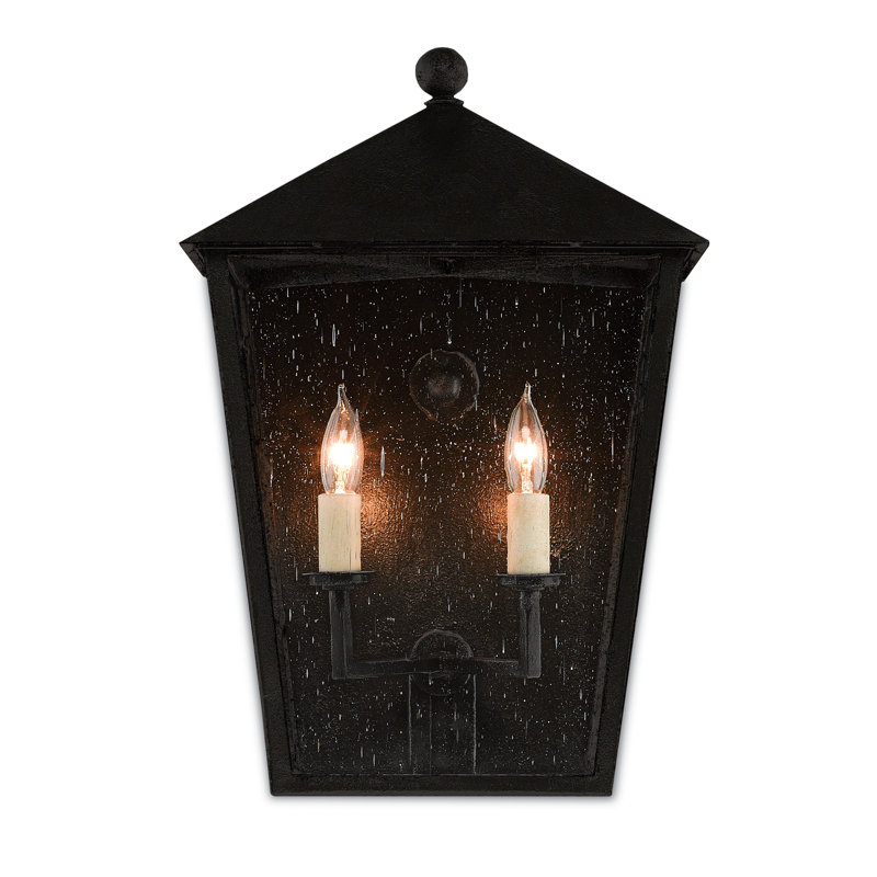 Bening - Light Outdoor Wall Lantern, Midnight