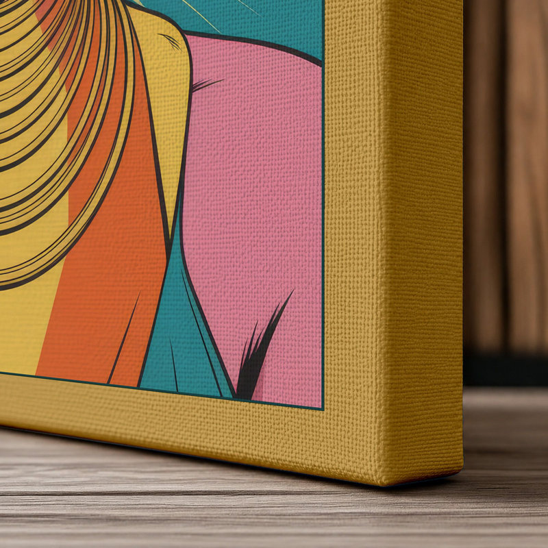 Print, 24x16 - 61.0 x 40.6 cm, Ochre Border