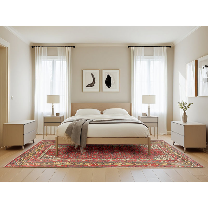 Oriental Indoor Rug, Rectangle 5' x 8'