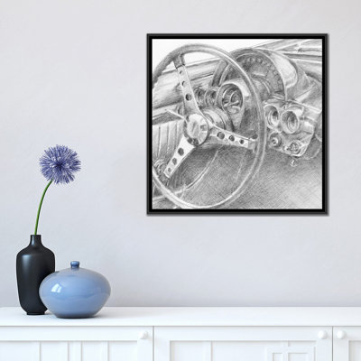 « behind the wheel ii », reproduction d’art sur toile