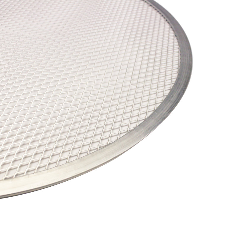 Thunder Group Inc. Aluminum Pizza Pan, 0.2" H x 22" W x 22" D