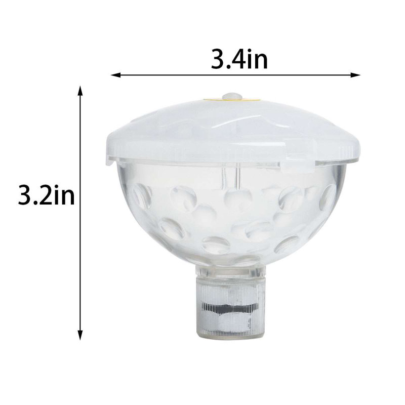 Lampe flottante à piles pour piscine