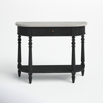 Aberdale 40'' Console Table with Marble Top