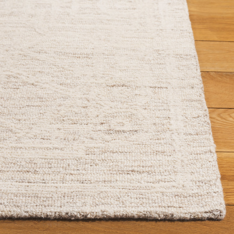 Lanny Hand Tufted Wool Pile Southwestern Rug, Rectangle 5' x 8'