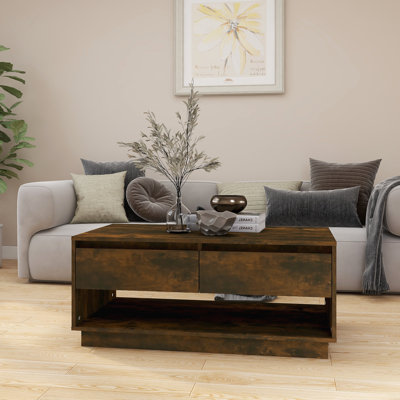 Coffee Table 102.5x55x44 cm Engineered Wood