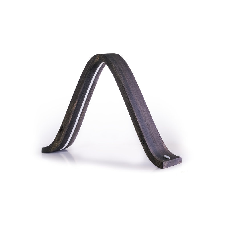 Solid Wood Novelty Lamp, Black