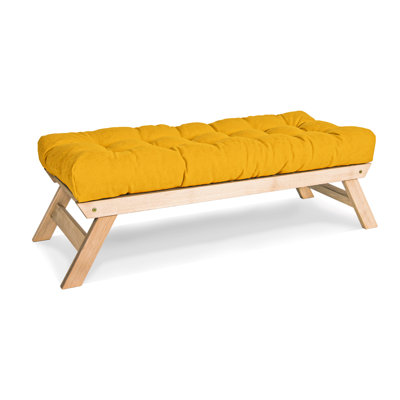 Donner Polyester Upholstered Bench