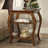 Modern End Table With 2 Shelves, Side Table, Accent Table-1392957327-1526219971