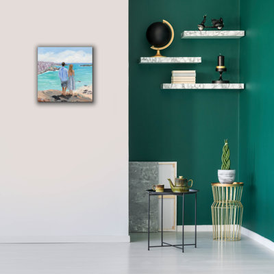 Epic Graffiti 'Cornwall'  by Meredith Howse Canvas Wall Art, 18" x 18"