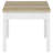 Quintara Distressed Pine And White 3-Piece Coffee Table Set