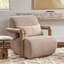 Welson Upholstered Swivel Accent Chair