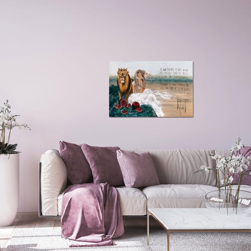 «I Will Greatly Rejoice» par Ruth's Angels - impression non encadrée, H 16 po x l 24 po x P 0,25 po