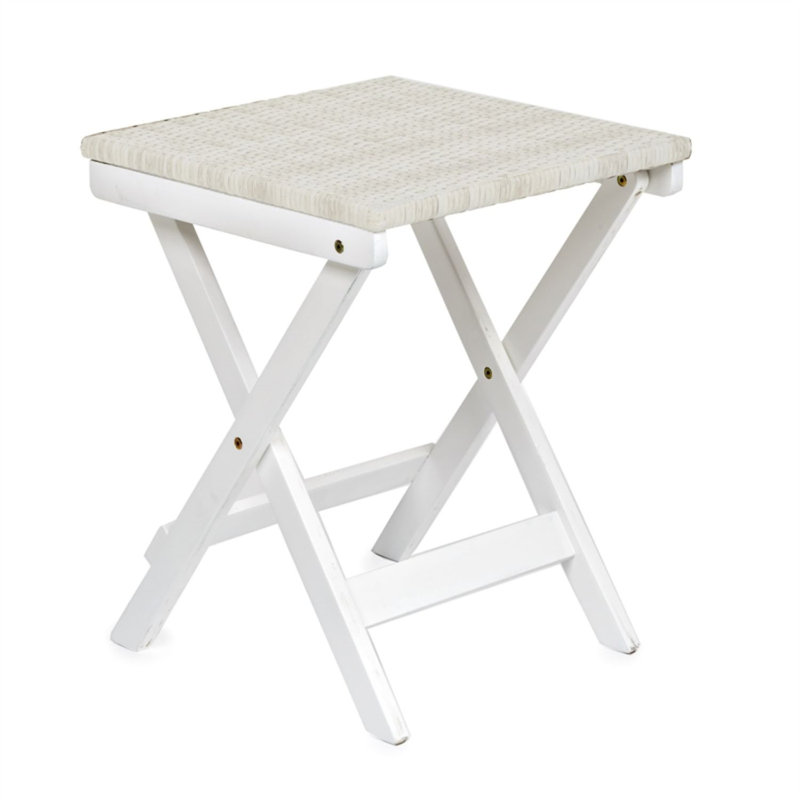 Table d'appoint Claytor, Ivoire