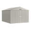 Remise de rangement en acier Elite, 10 x 12, gris froid-78950345