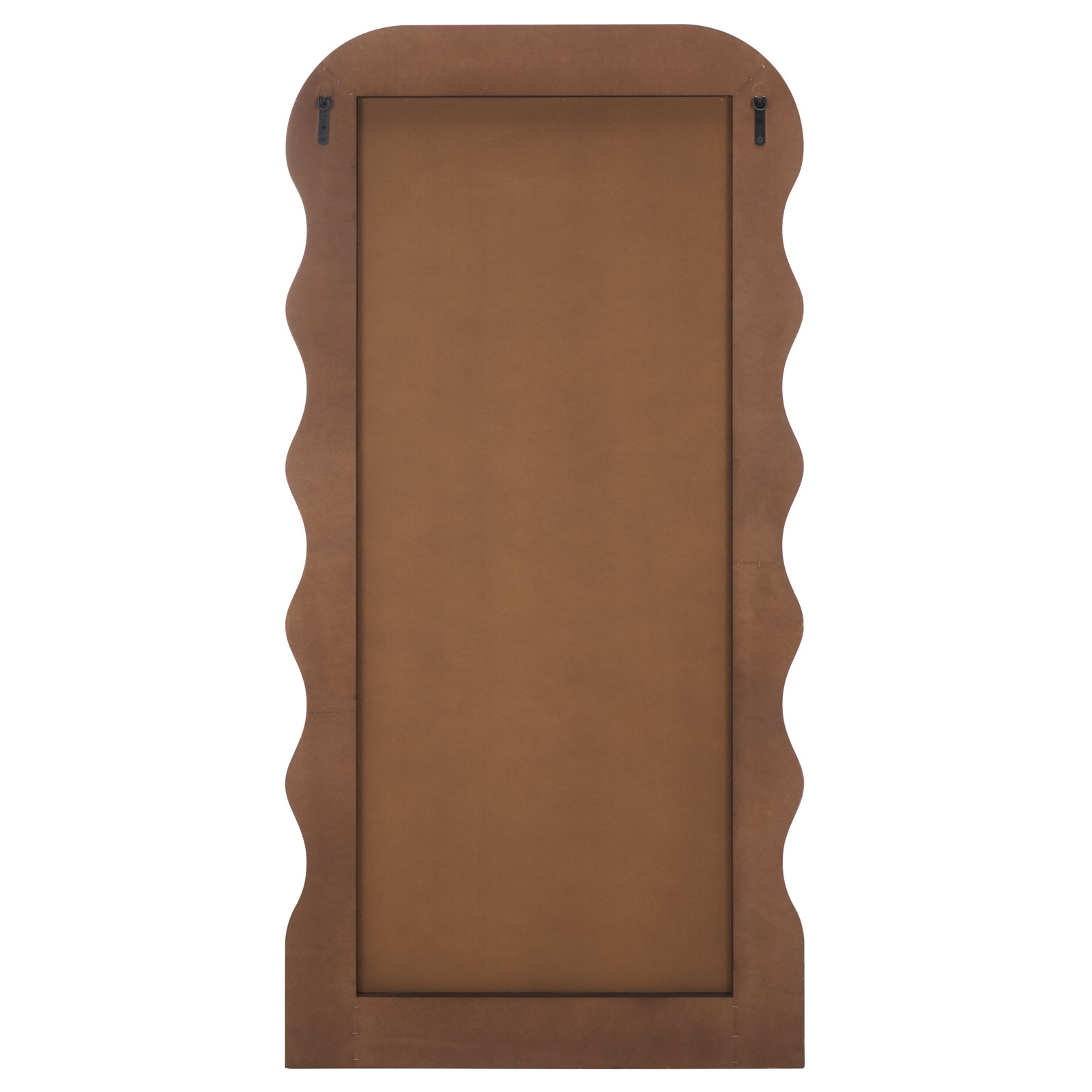 Ranstead Wavy Floor Mirror, Walnut