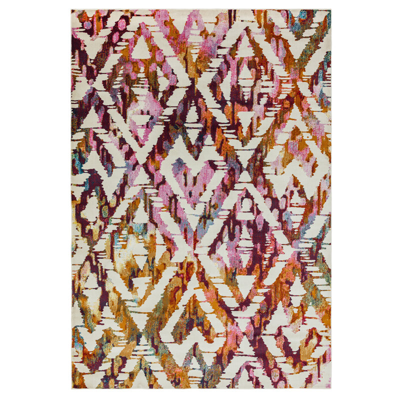 Varasteh Abstract Area Rug, Rectangle 120 x 170cm