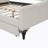 Upholstered Tufted Daybed with Two Drawers