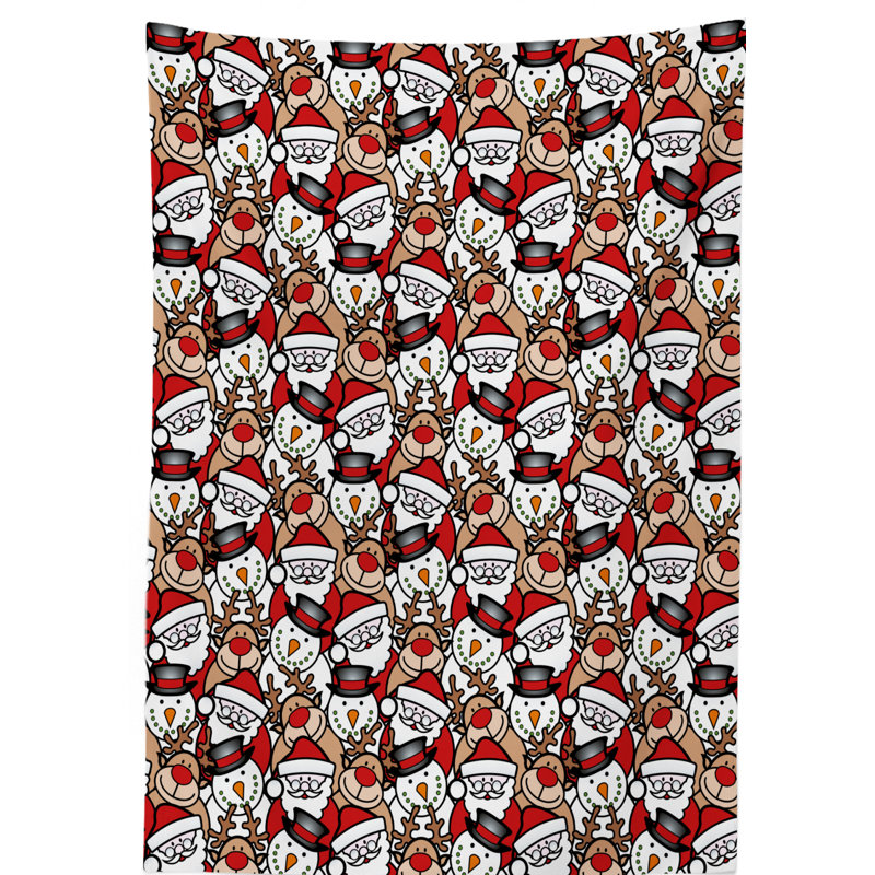 Geometric Tablecloth, 84" L x 60" W