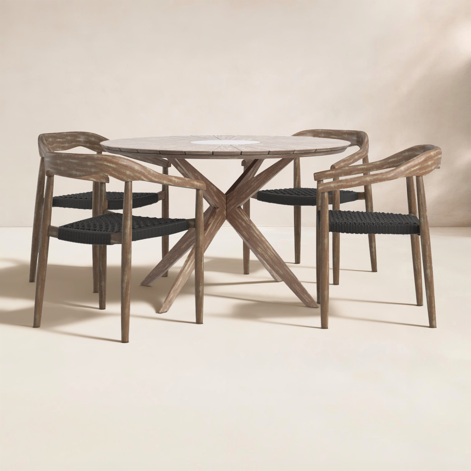 48" Patio Dining Set