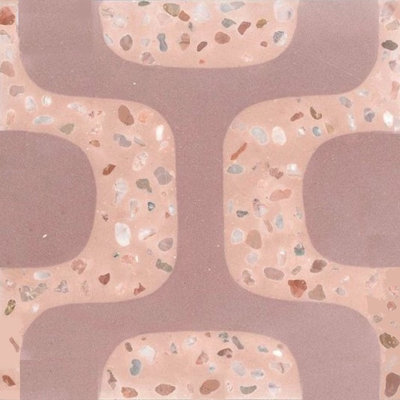 Carreau de mur et de sol à motif ciment / béton 8 po x 8 po Ipanema