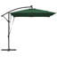 Umbrella with LED Strip Lights Polyester and Aluminium Outdoor Parasol-1633500822-1633500816