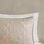 Ensemble de couvre-lit réversible 3 pièces kaki double / grand-119417154-119417153