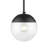 Martina 1 - Light Matte Black Sphere Pendant-86275726