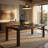 Borrego 79" Rectangular Dining Table — Acacia Veneer · Seats 6 to 8 · Dark Brown Finish