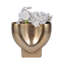Vase en métal Erso Gold Abyss-432138526
