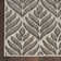 Rectangle Airabella Floral Machine Woven Polypropylene Indoor/Outdoor Area Rug in Gray/Ivory
