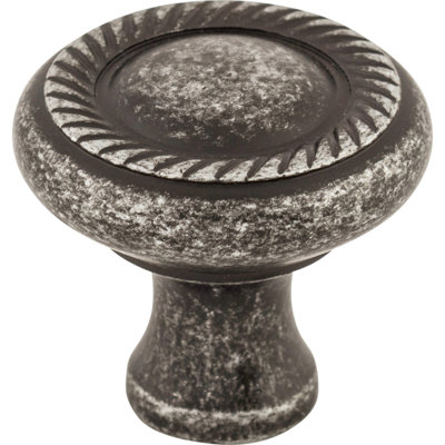 Swirl Cut 1 1/4" Diameter Round Knob