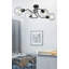 Sargat Glass Semi Flush Mount-237916894