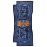 Antique Animal Motif Wool Pile Chinese Saddle Horse Cover Rug