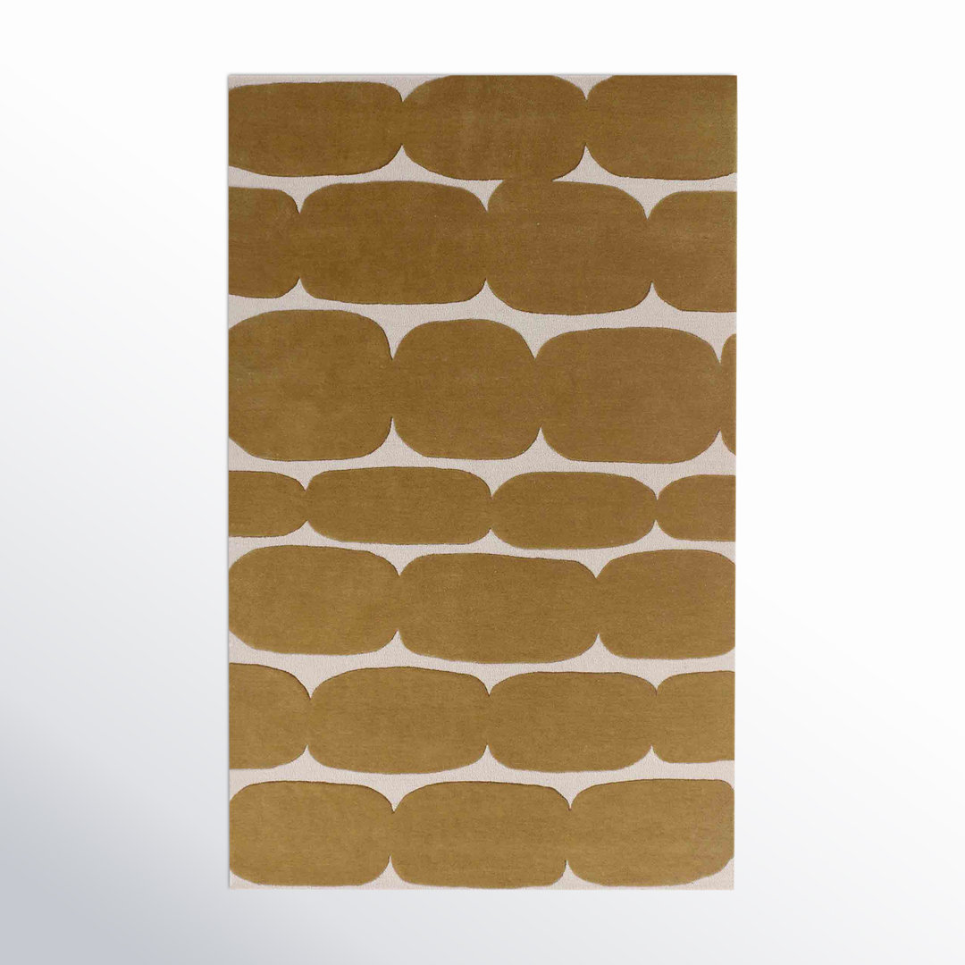 Brick Road Geometric Indoor Rug LOOMY Rug 