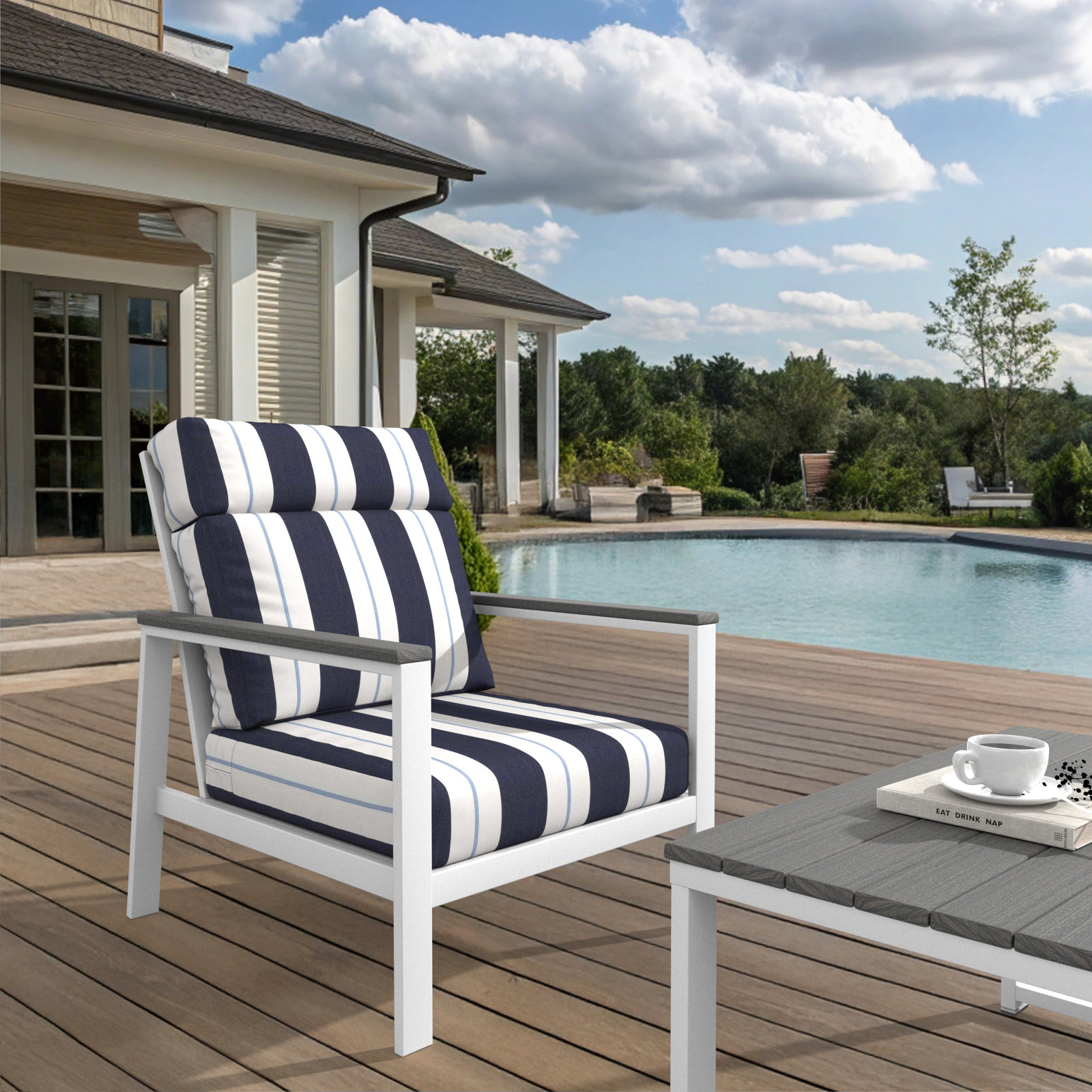 Townsend Sunbrella® Patio Lounge Chair