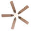 Ventilateur de plafond de 42 pouces avec lumière et télécommande, ventilateur de plafond moderne à profil bas avec lumière pour la chambre à coucher, 5 pales, lumière DEL à intensité variable, moteur 6 vitesses réversible, fonction de mémoire, moteur à courant continu silencieux