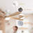 52" Modern LED Ceiling Fan with 5 ABS Blades & Remote, 3-Color Dimmable Light-714406794-722444139