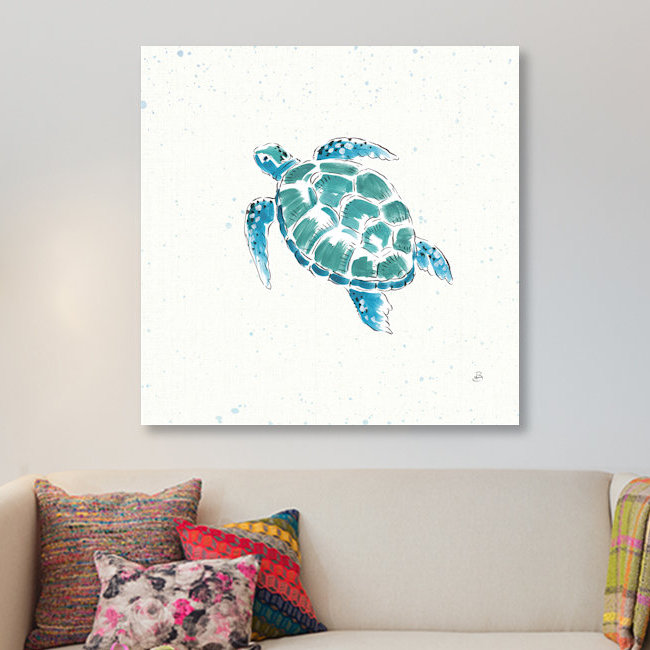 «Maritime VII», reproduction d'impression sur toile, H 18 po x l 18 po x P 1,5 po, Toile tendue, Pas de tapis