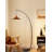 Vintage Lava Pattern Hanging Cone Arch Standing Light Decor