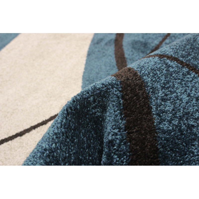 Saliha Abstract Indoor Rug, Rectangle 7'10" x 10'2"