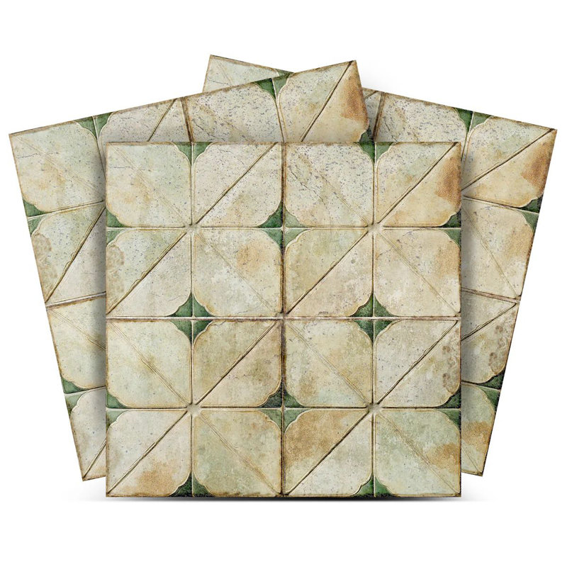 Carrelage mosaïque auto-adhésif en vinyle 8 po x 8 po
