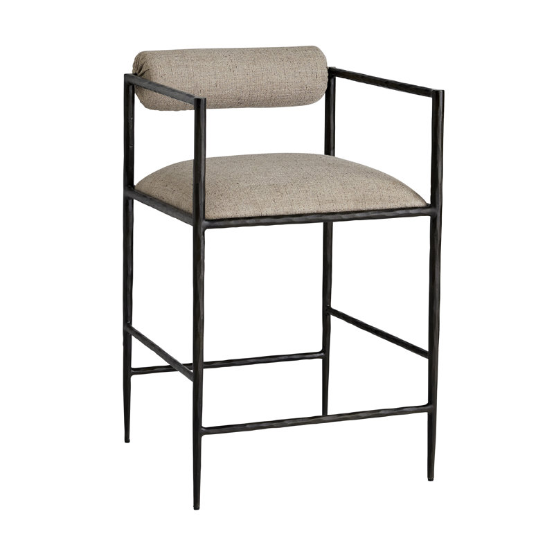 Barbana Bar Stool, 33" H x 21" W x 22" D