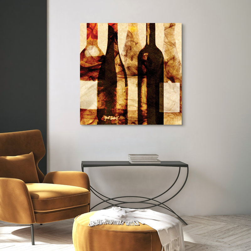 «Smokey Wine 3», impression sur verre