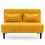 Nari 125.5Cm Linen Armless Sofa Bed-757020076