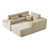 Tissu beige
