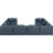 Ivion Upholstered U-Shaped Sectional Reversible-94884371