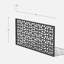 Paravent en plastique noir Screen Series Parilla